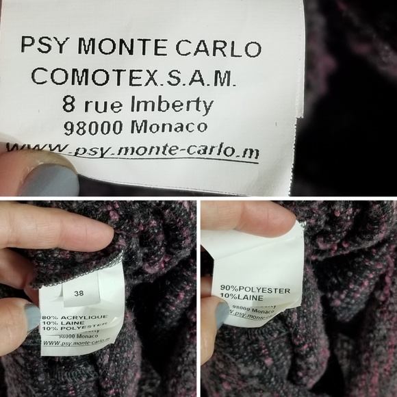 PSY Monte Carlo | Multicolored Sweater Dress - Picture 8 of 8